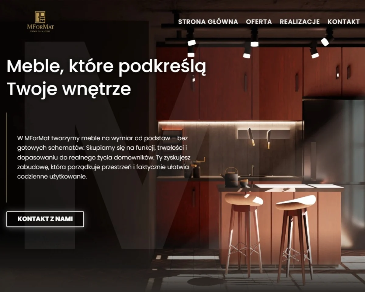 Przykładowa realizacja strony internetowej