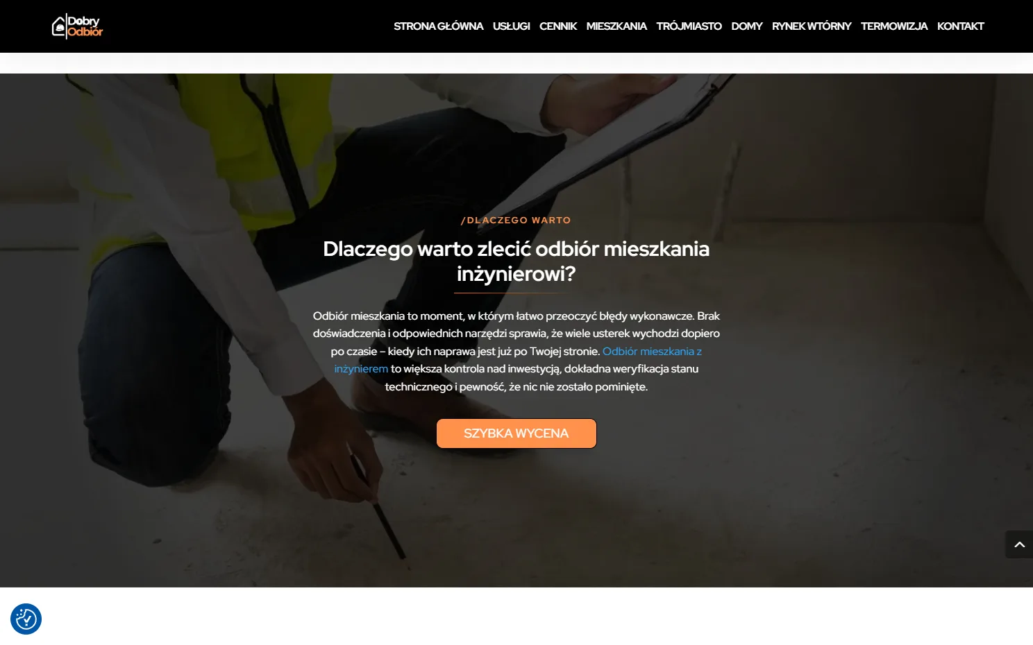 Realizacja strony internetowej - Dobry Odbiór Gda, widok 4