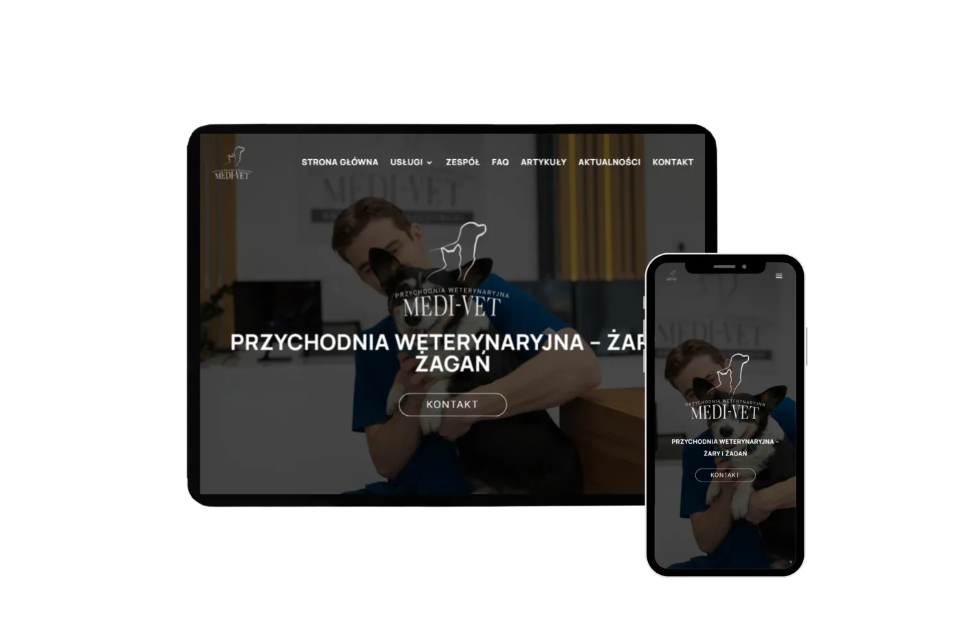 Realizacja strony internetowej - Przychodnia Medi-Vet