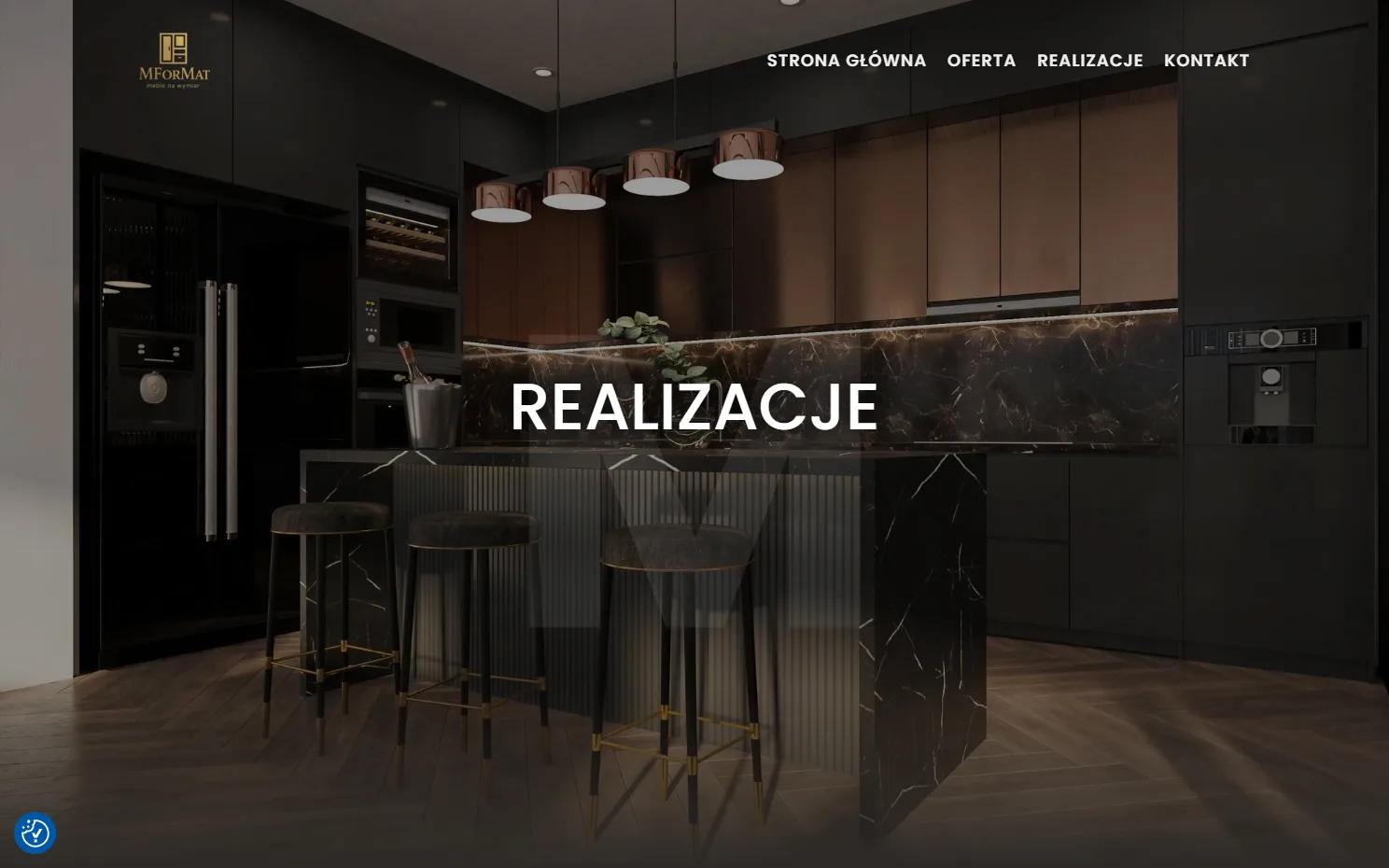 Realizacja strony internetowej - Mformat, widok 4