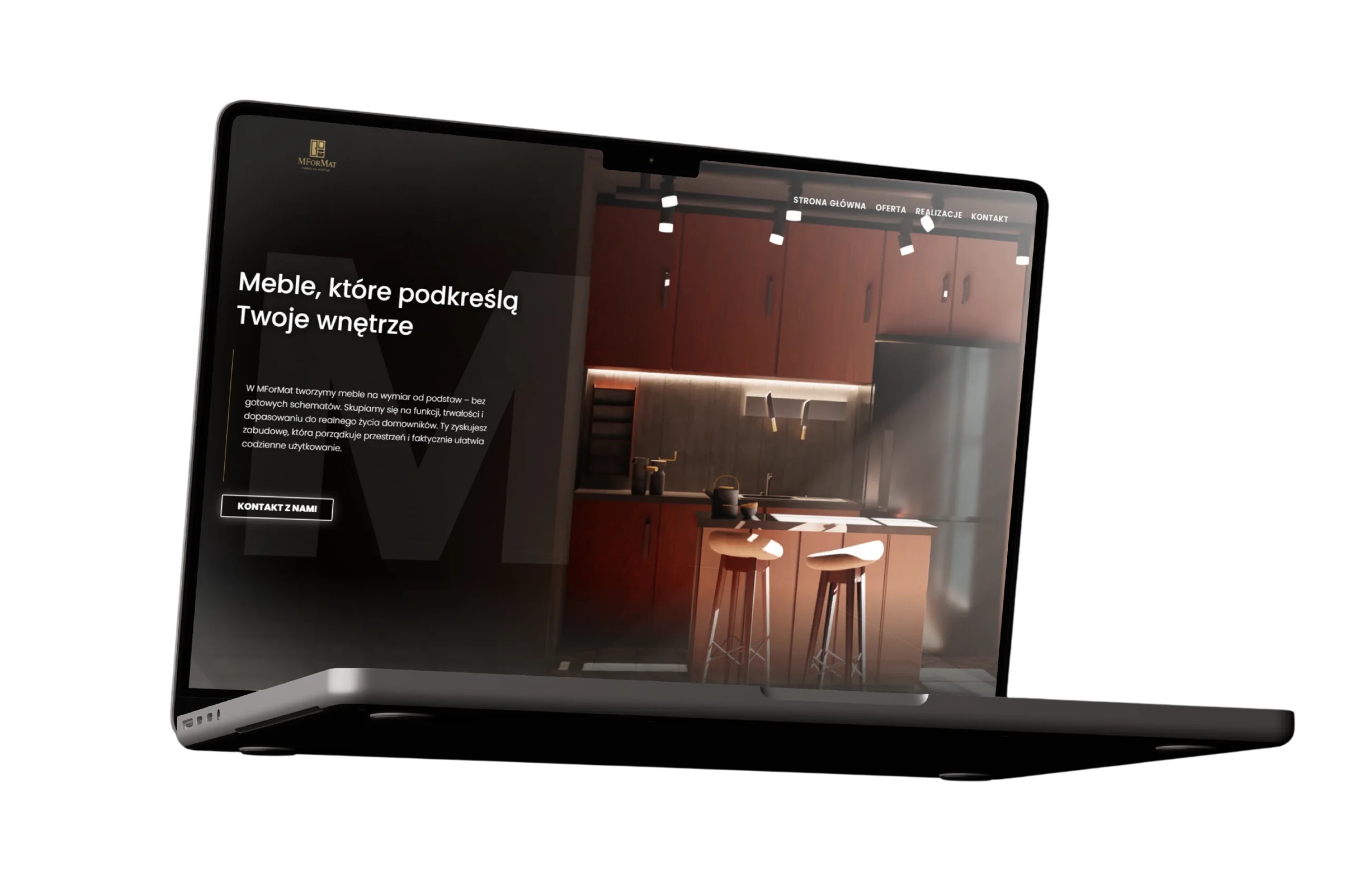 Realizacja strony internetowej - Mformat